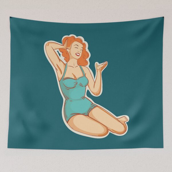 Item preview, Vintage sign girl  designed and sold by Lefteris Betsis.