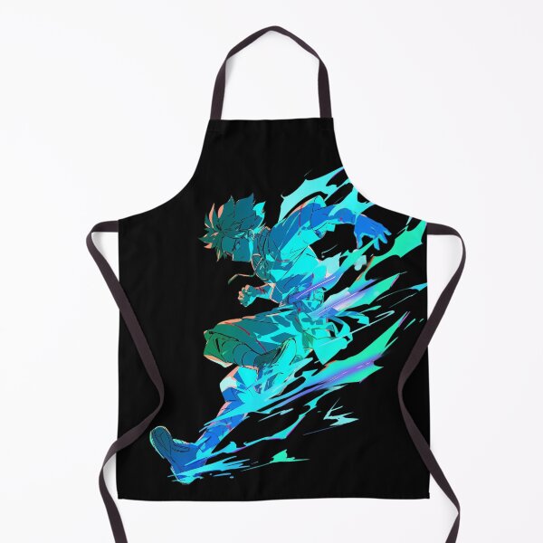 Item preview, Anime action hero – dynamic energy aura and futuristic movement style designed and sold by Meiersbeste.