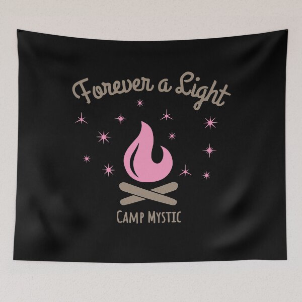 Item preview, Forever a Light Camp Mystic 2025, Retro Nature Camping, Camping Lovers designed and sold by PrintItStudio.