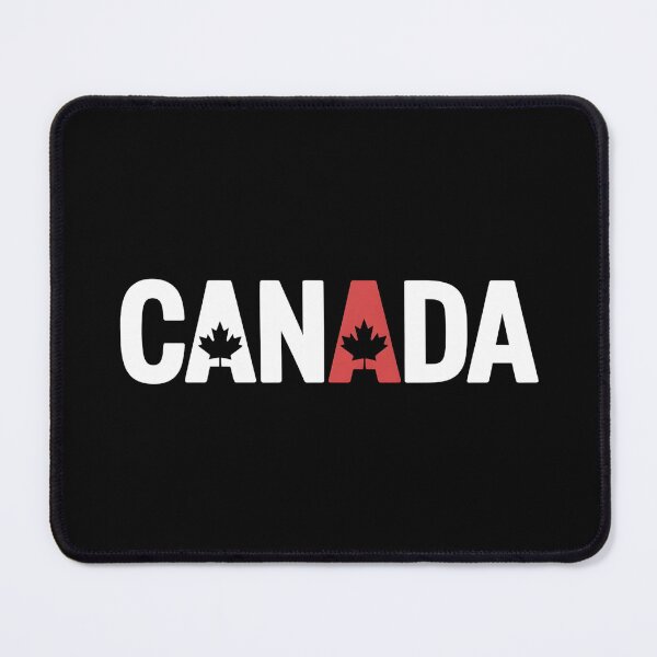 Item preview, Canada Modern Maple Leaf Wordmark Illustration designed and sold by Paper Drip.