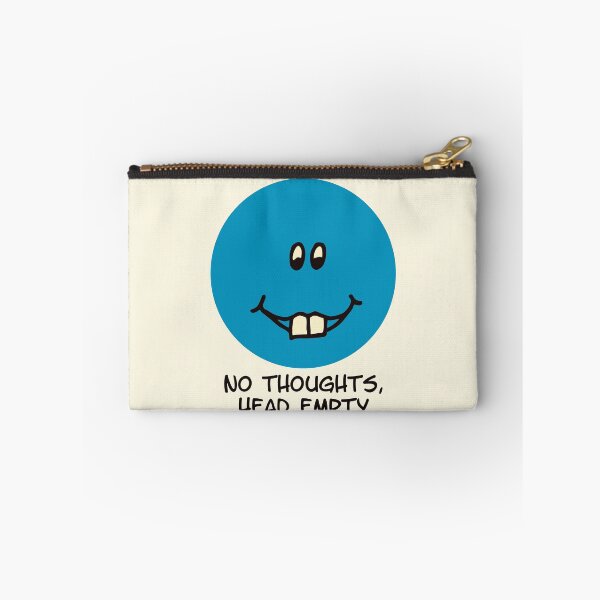 Item preview, No Thoughts Head Empty Funny Blue Face Meme designed and sold by Victor Shadehorn.