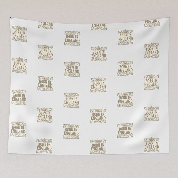 Item preview, Born in England – Vintage Crown & Heritage Design | British Pride Art designed and sold by Boski22.