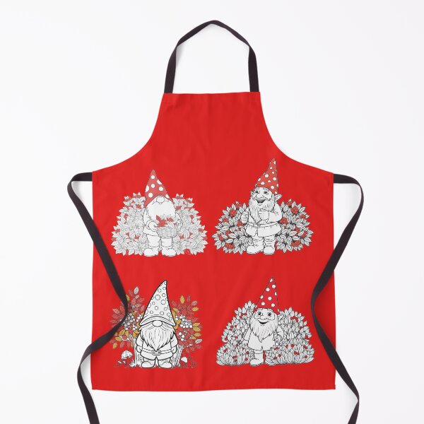 Item preview, Four gnomes in an autumn forest, a gift for fairy tale lovers designed and sold by DZIERANA.
