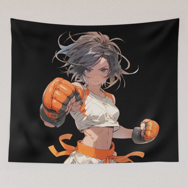 Item preview, Anime Fighter Girl – Strong fighter with energy and dynamism designed and sold by Meiersbeste.