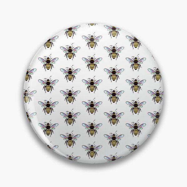 Item preview, Multi Coloured Bee designed and sold by aboystudio.