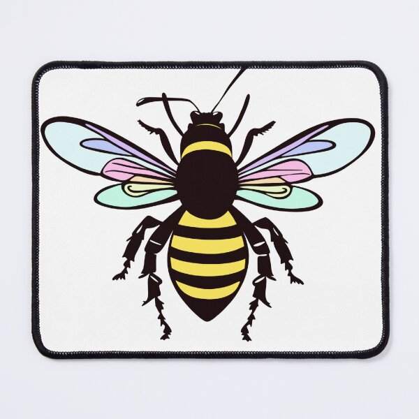 Item preview, Multi Coloured Bee designed and sold by aboystudio.