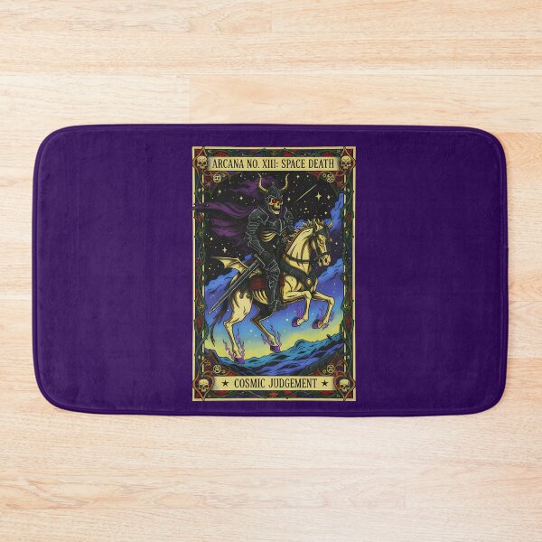 Item preview, Space Death Tarot Card: Cosmic Judgement Arcana XIII designed and sold by CoffinsArt.