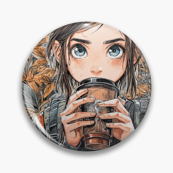 Item preview, Last of Coffee: Wanderer's Mug in Overgrown Wastes designed and sold by Senpaiwaves.