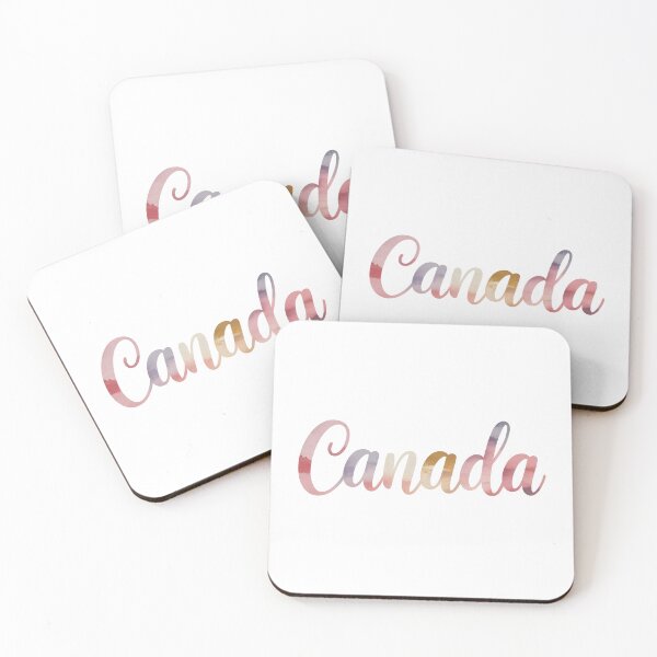 Item preview, Canada Handwritten Pastel Script Artwork designed and sold by Paper Drip.