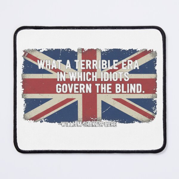 Item preview, Shakespeare Quote – Union Jack Vintage British Design designed and sold by Boski22.