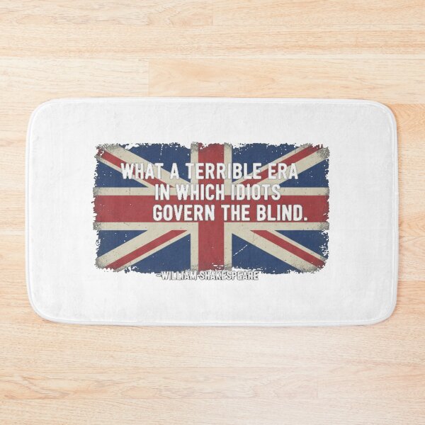 Item preview, Shakespeare Quote – Union Jack Vintage British Design designed and sold by Boski22.