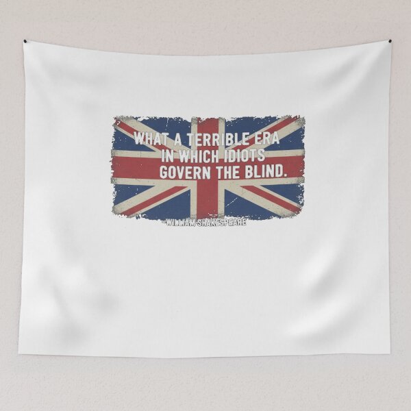 Item preview, Shakespeare Quote – Union Jack Vintage British Design designed and sold by Boski22.