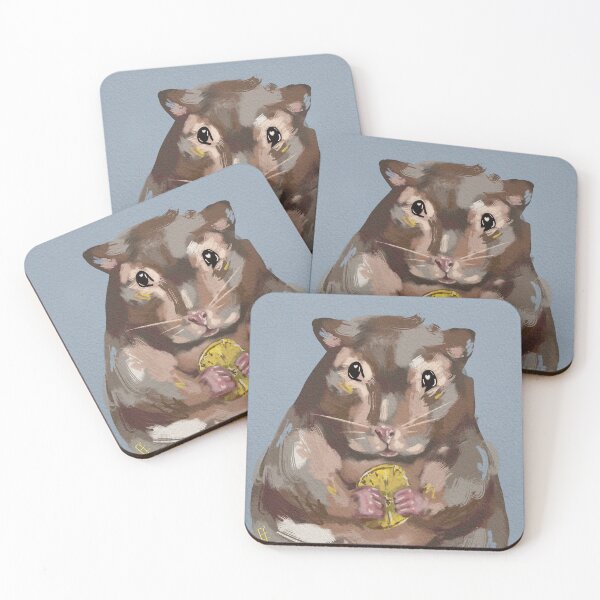 Item preview, Hamster with Banana Chip designed and sold by ArtistEmFae.