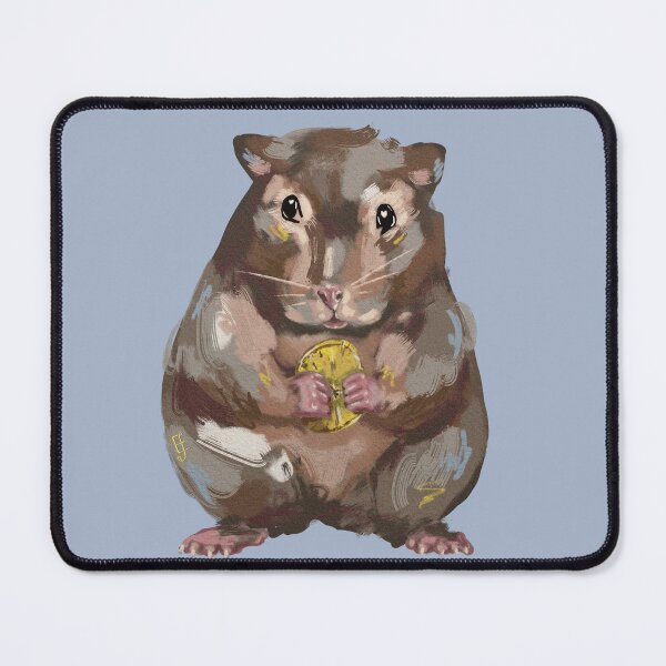 Item preview, Hamster with Banana Chip designed and sold by ArtistEmFae.
