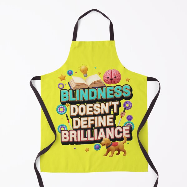 Item preview, Blindness Doesn’t Define Brilliance | Inspiring Blind Awareness Design designed and sold by TrackinDaTrends.