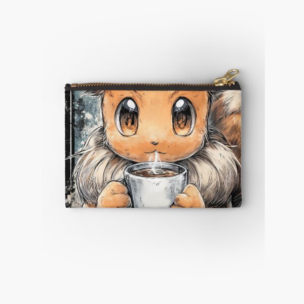 Item preview, Fluffy Eared Brew: But First, Coffee in Morning Evolutions designed and sold by Senpaiwaves.