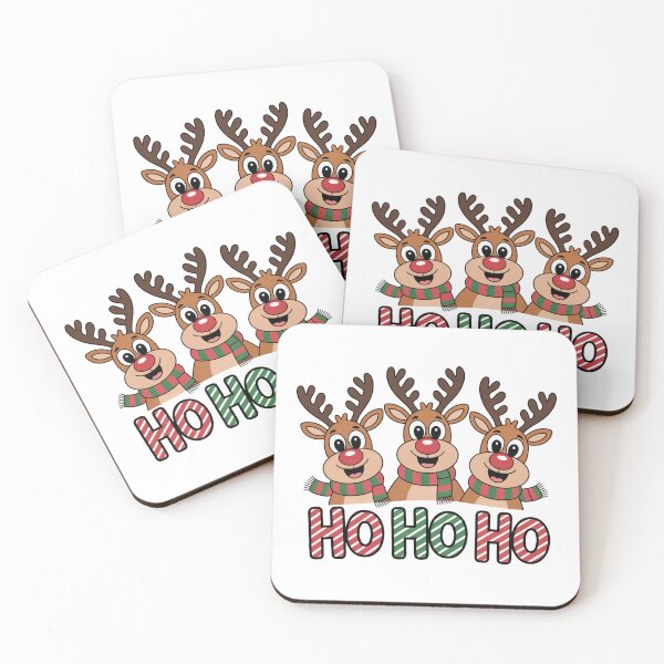 Item preview, Ho Ho Ho Christmas Cheer: Festive Reindeer Fun and Holiday Spirit designed and sold by Gogetgiggles.