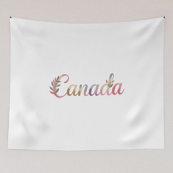 Item preview, Canada Handwritten Pastel Script Artwork designed and sold by Paper Drip.