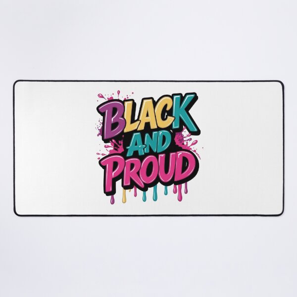 Item preview, Black and Proud designed and sold by MelanatedWomanPrintDesign.