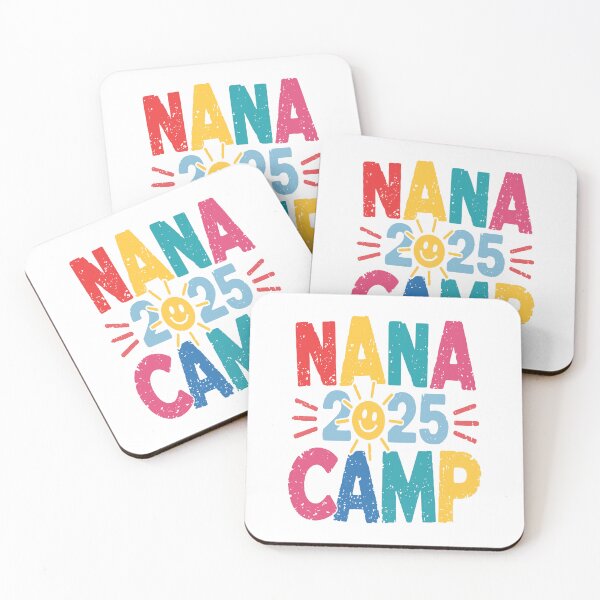 Item preview, Nana Camp 2025, Family Vacation, Summer Camping Crew Kids designed and sold by PrintItStudio.