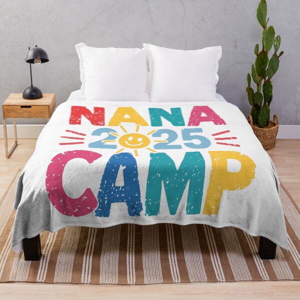 Item preview, Nana Camp 2025, Family Vacation, Summer Camping Crew Kids designed and sold by PrintItStudio.