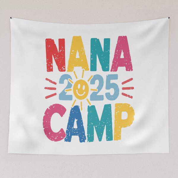 Item preview, Nana Camp 2025, Family Vacation, Summer Camping Crew Kids designed and sold by PrintItStudio.