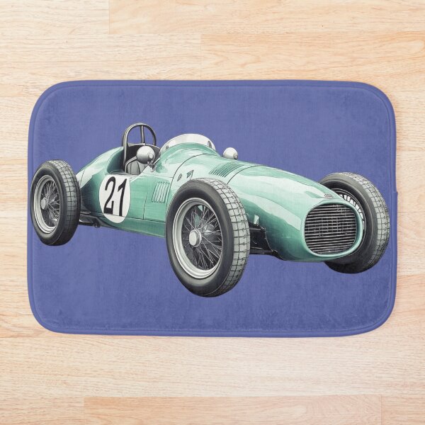 Item preview, Vintage open-wheel race car number 21 on transparent background designed and sold by LinaDesign Store.