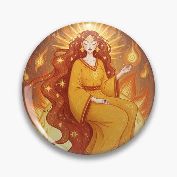 Item preview, Godess of The Golden Flame designed and sold by the-stellarium.