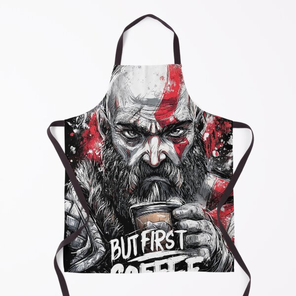 Item preview, Bald Berserker: But First, Coffee in Spartan Dawn designed and sold by Senpaiwaves.
