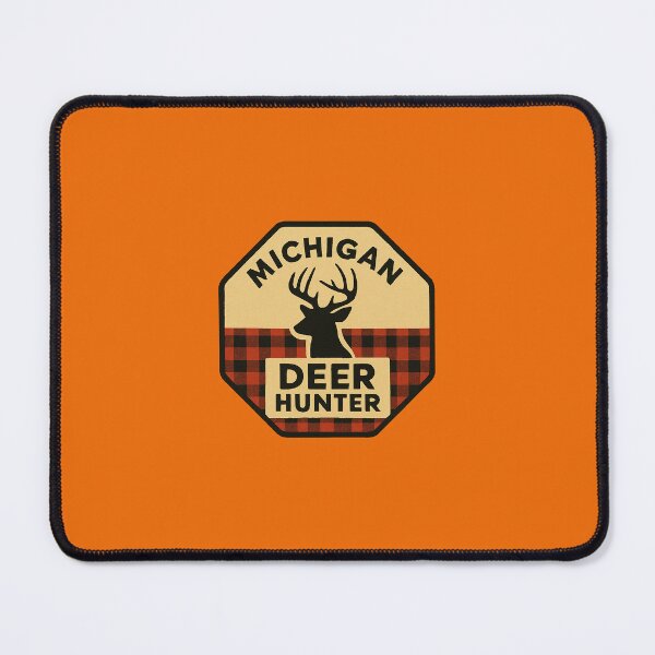 Item preview, Michigan Deer Hunter designed and sold by Broken Antler Designs .