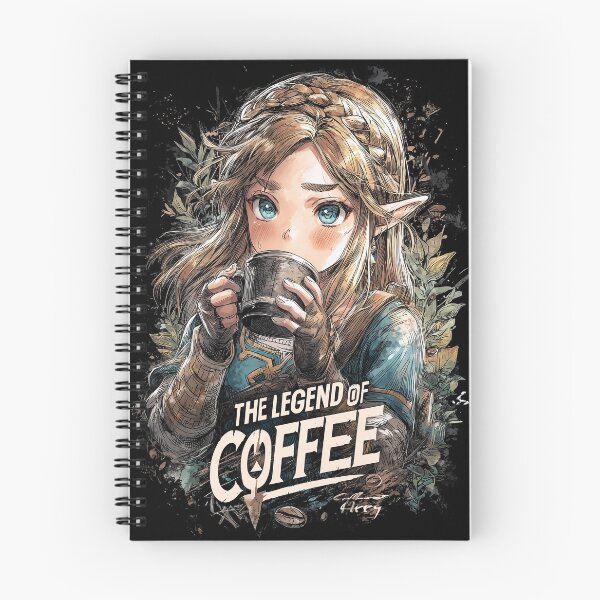 Item preview, Legend of Coffee: Elven Brew Quest in Misty Realms designed and sold by Senpaiwaves.