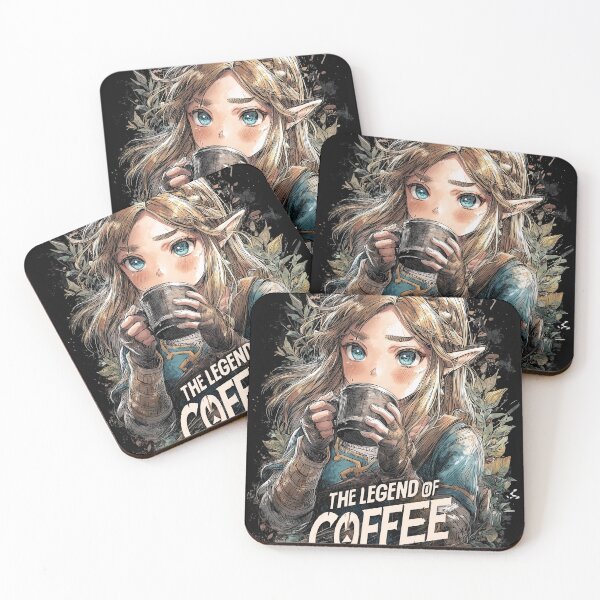 Item preview, Legend of Coffee: Elven Brew Quest in Misty Realms designed and sold by Senpaiwaves.