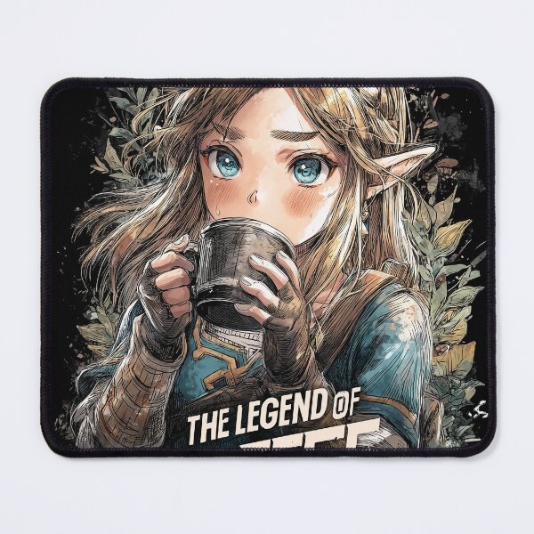 Item preview, Legend of Coffee: Elven Brew Quest in Misty Realms designed and sold by Senpaiwaves.