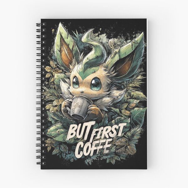 Item preview, Leafy-Eared Brew: But First, Coffee in Verdant Dawn designed and sold by Senpaiwaves.