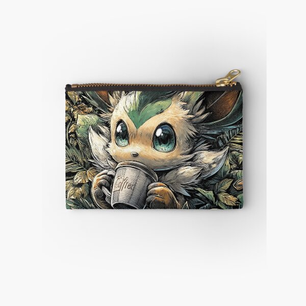 Item preview, Leafy-Eared Brew: But First, Coffee in Verdant Dawn designed and sold by Senpaiwaves.