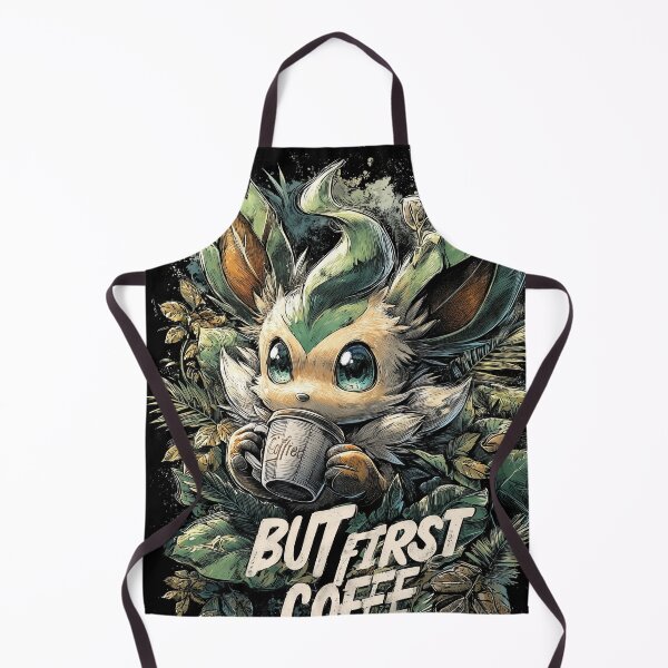 Item preview, Leafy-Eared Brew: But First, Coffee in Verdant Dawn designed and sold by Senpaiwaves.