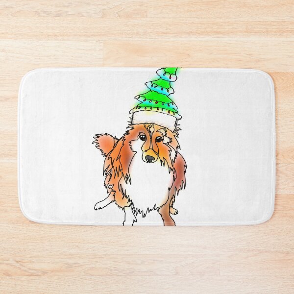 Item preview, Josh the Sheltie Dog Wearing tree Hat - animalzinhats designed and sold by Ashley’sAnimalz.