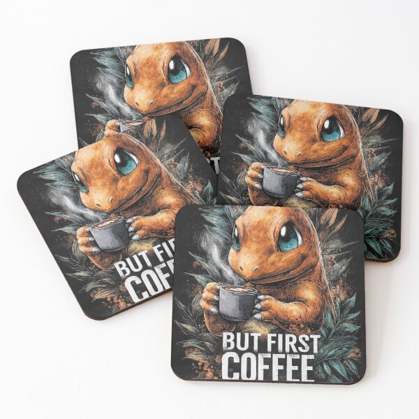 Item preview, Fiery Ember Brew: Coffee First in Morning Sparks designed and sold by Senpaiwaves.