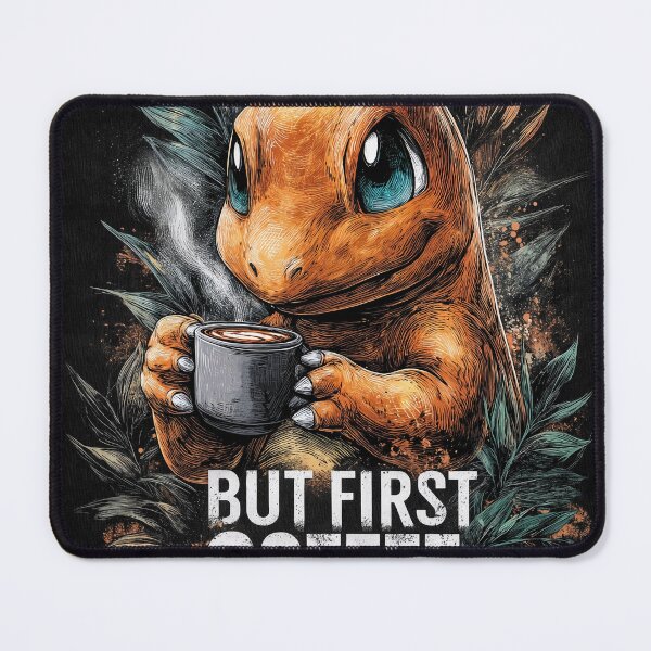 Item preview, Fiery Ember Brew: Coffee First in Morning Sparks designed and sold by Senpaiwaves.