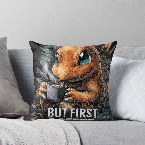 Item preview, Fiery Ember Brew: Coffee First in Morning Sparks designed and sold by Senpaiwaves.