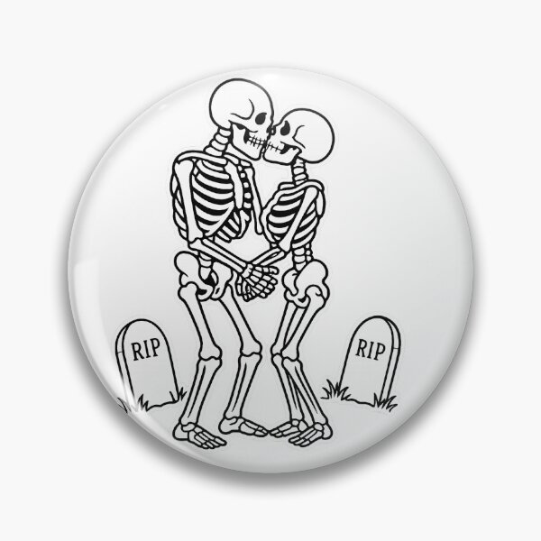 Item preview, Skeleton kisses designed and sold by Elizzobat.
