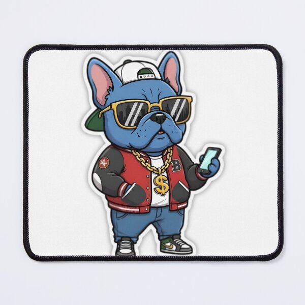 Item preview, Swaggy Blue Dog designed and sold by notxeri.