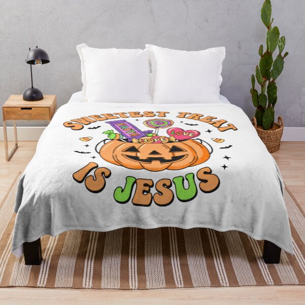 Item preview, Sweetest Treat Is Jesus | Christian Halloween Pumpkin designed and sold by VividDripCo.