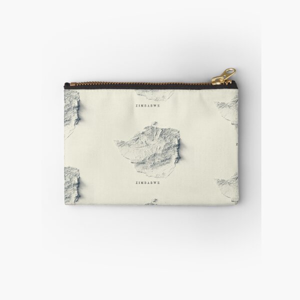 Item preview, Zimbabwe Relief Map 3D digitally-rendered designed and sold by ThinkAboutMaps.