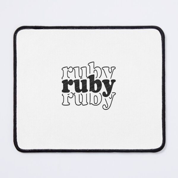 Item preview, Ruby Name Personalized designed and sold by Oussinc.