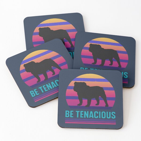 Item preview, English Bulldog "Be Tenacious" designed and sold by Polygon Mountain.