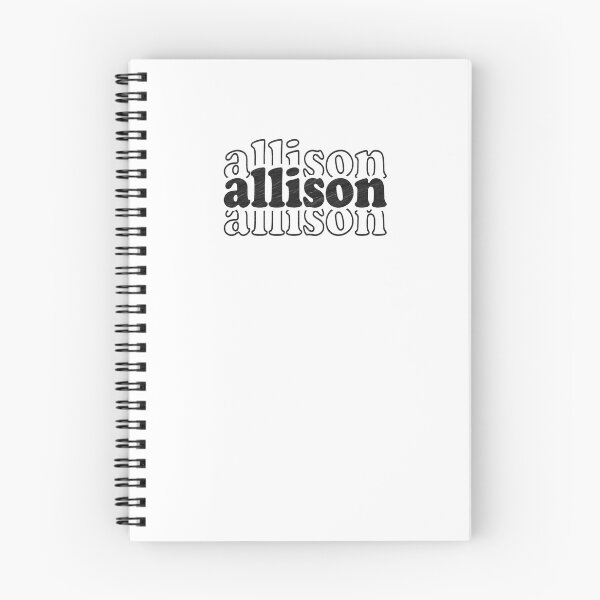 Item preview, Allison Name Personalized designed and sold by Oussinc.