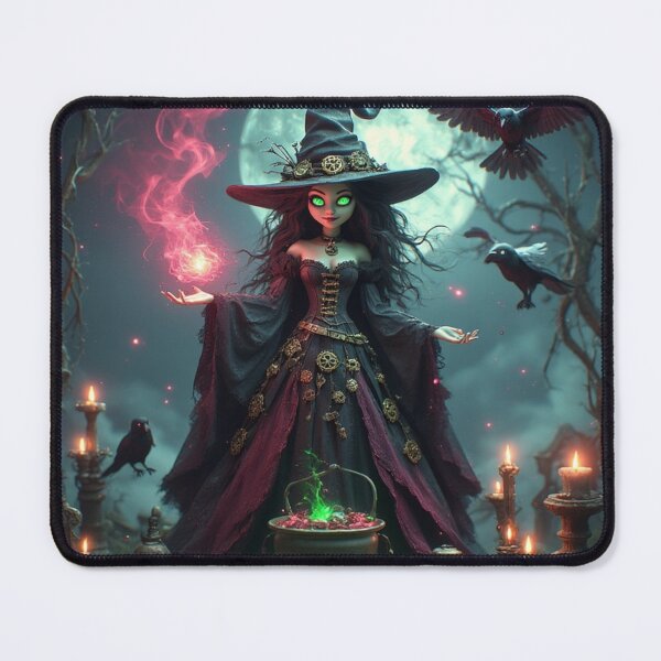 Item preview, Enchanted Forest Witch: Brewing Midnight Potions Under the Harvest Moon designed and sold by David R Sawin The Architects Of Eden.