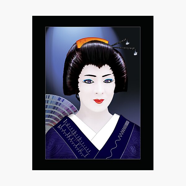 Geisha Color Photographic Print
