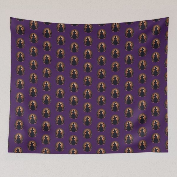 Item preview, Towards the moon: the witch of halloween night designed and sold by Essência Criadora.